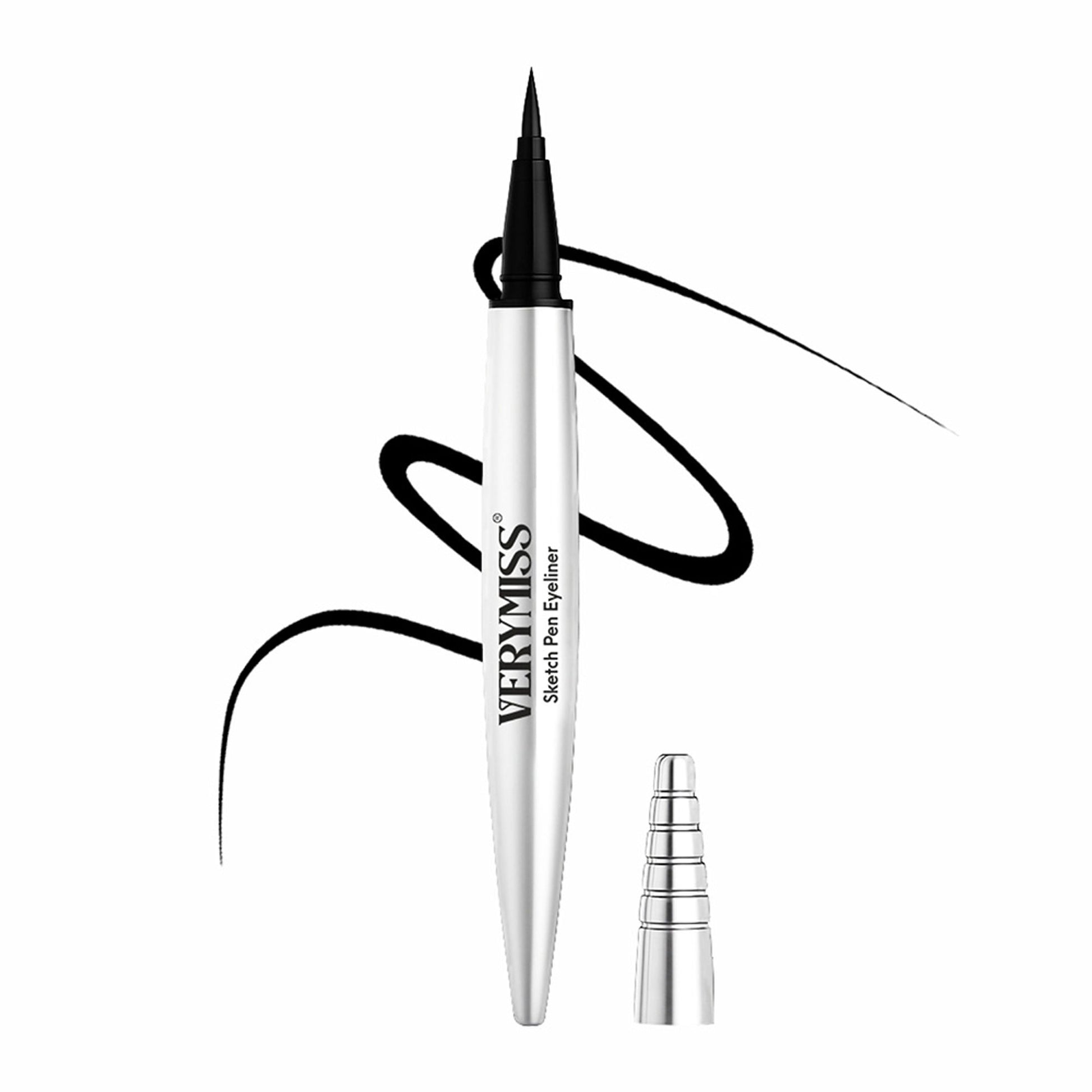 VERYMISS Jet Black Sketch Pen Eyeliner  Grab2Buy VERYMISS Grab2Buy