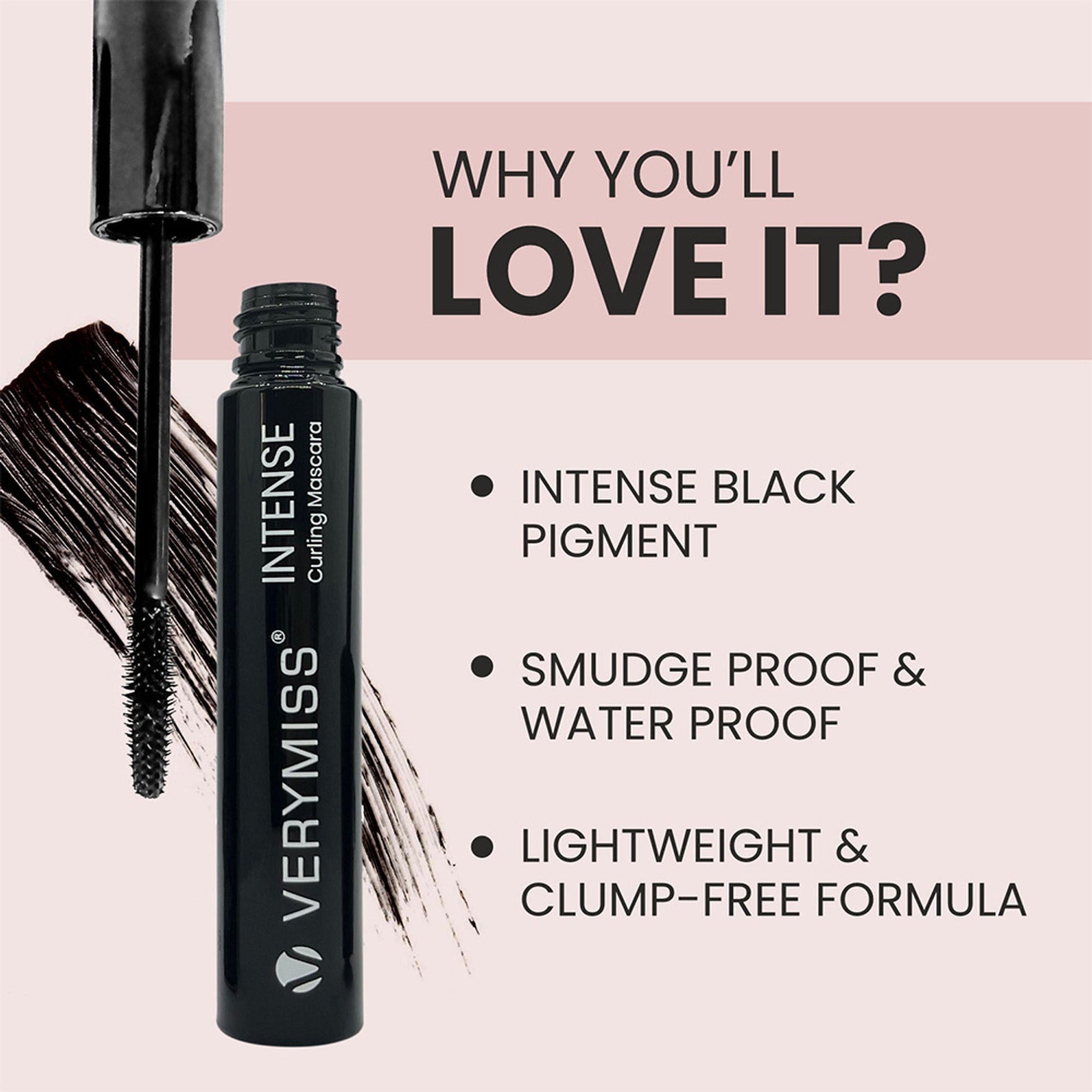 VERYMISS Waterproof Pen Eyeliner + Mascara Combo Set  Grab2Buy VERYMISS Grab2Buy
