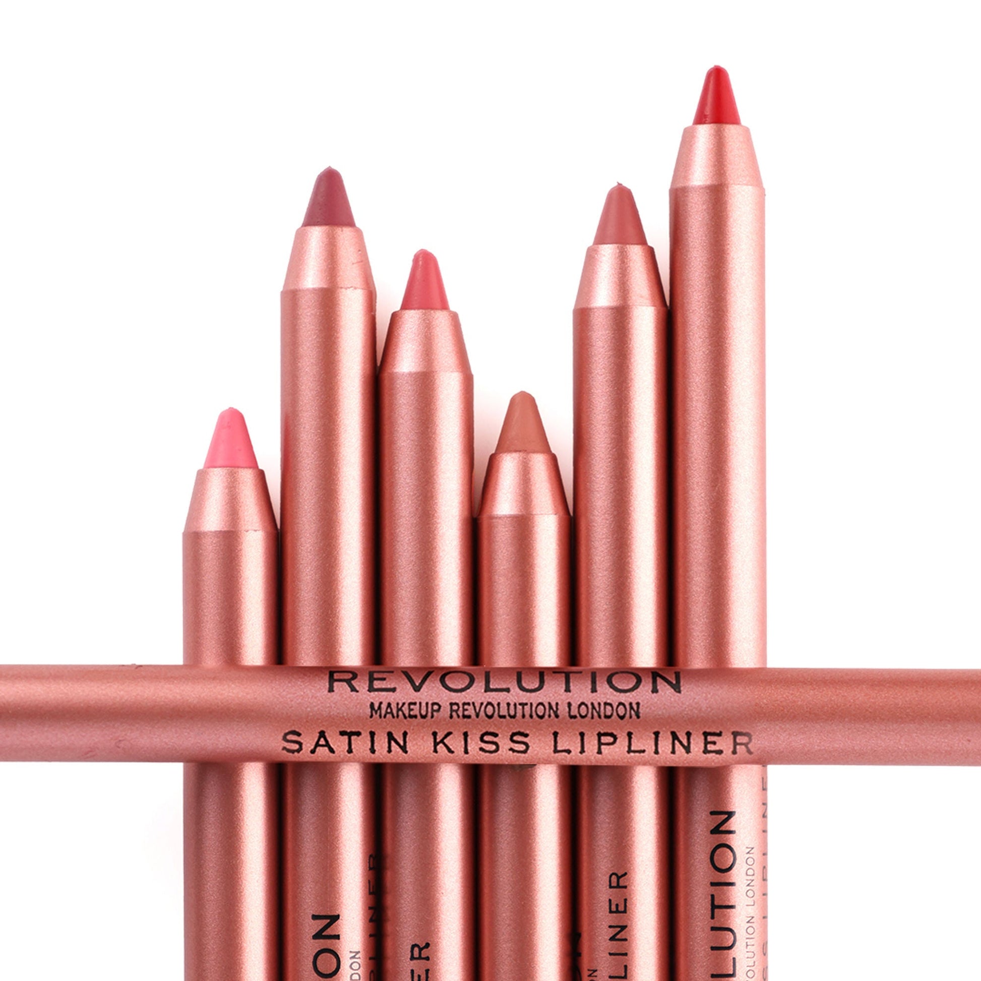 Makeup Revolution Satin Kiss Lip Liner - Fling Deep Nude