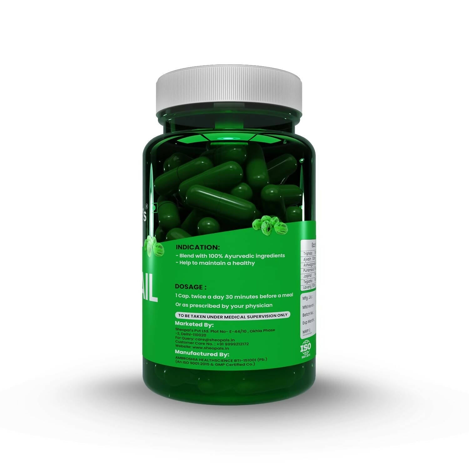 Sheopal's Curtail Capsules - Grab2buy