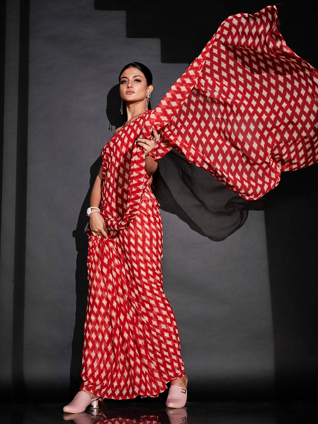 Tikhi Imli Ethnic Motifs Printed Ready To Wear Grab2Buy 