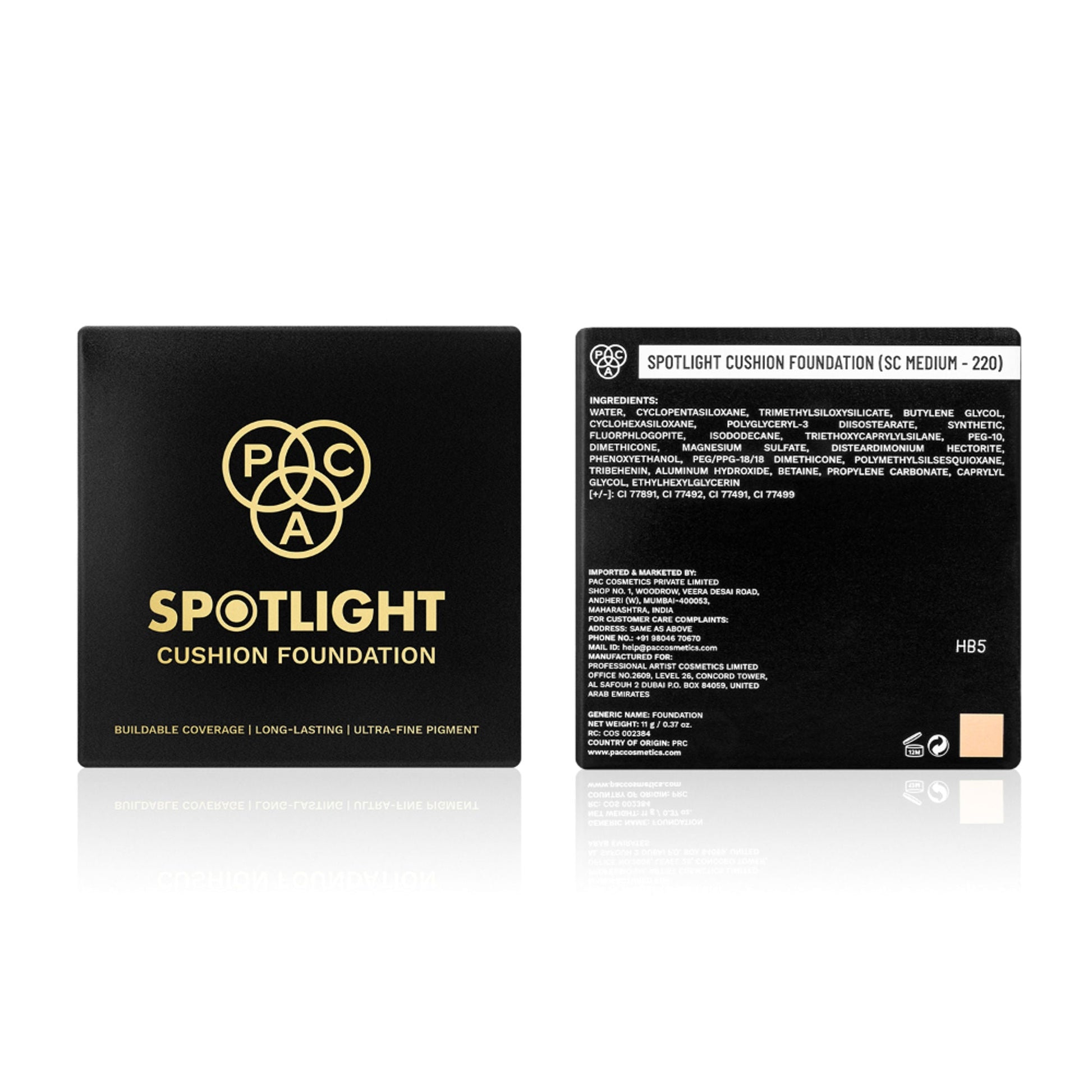 PAC Studio Spotlight Cushion Foundation - Sc Medium 220