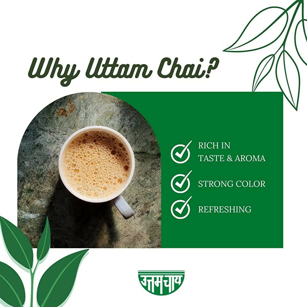 Uttam Chai Garden Fresh Assam Tea  Grab2Buy Uttam Tea Grab2Buy