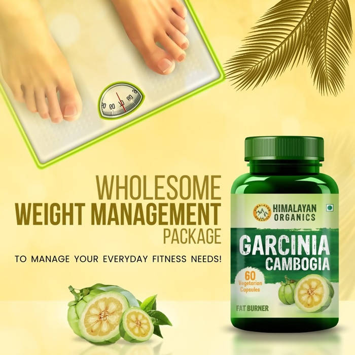 Organics Garcinia Cambogia Fat Burner Vegetarian Capsules