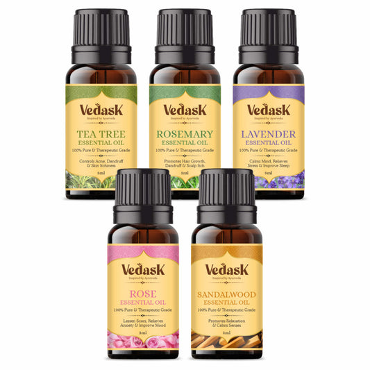 Vedask Organic Essential Oil Combo  Grab2Buy Vedask Grab2Buy