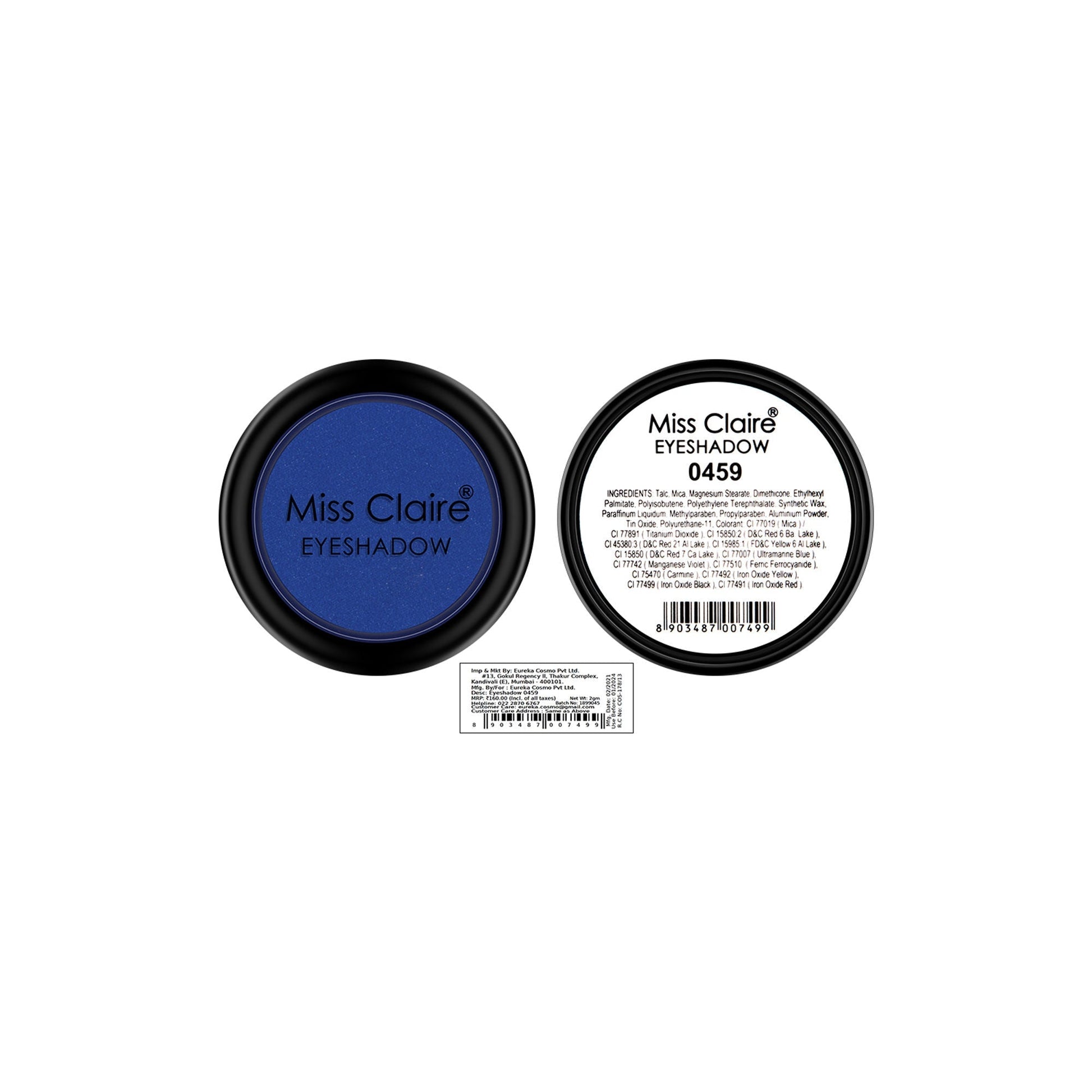 Miss Claire Single Eyeshadow - 459 | Swadesiicart