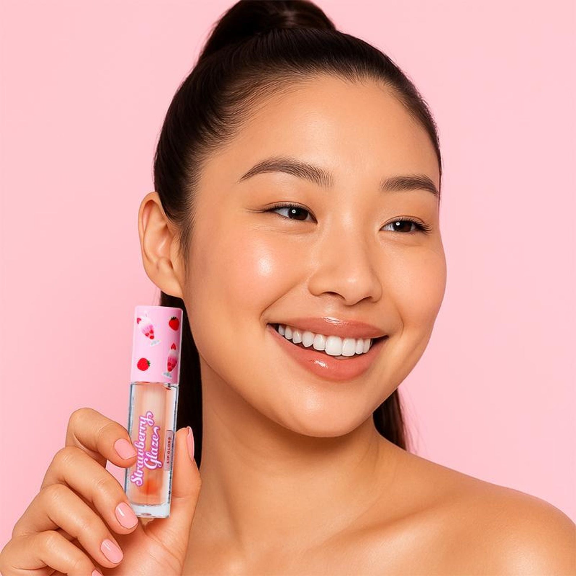 Makeup Revolution Strawberry Glaze Lip Gloss - Udderly Obsessed