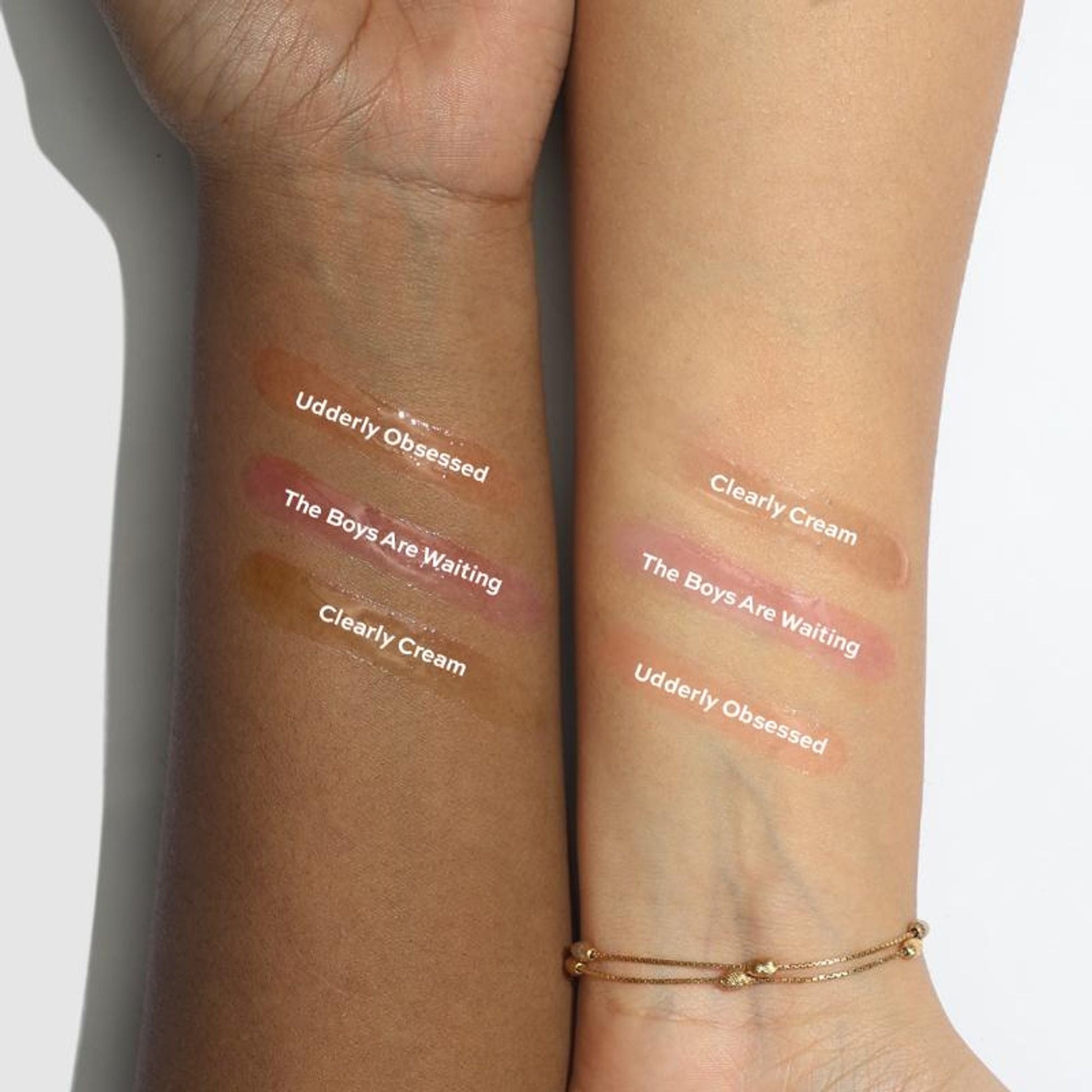 Makeup Revolution Strawberry Glaze Lip Gloss - Clearly Cream
