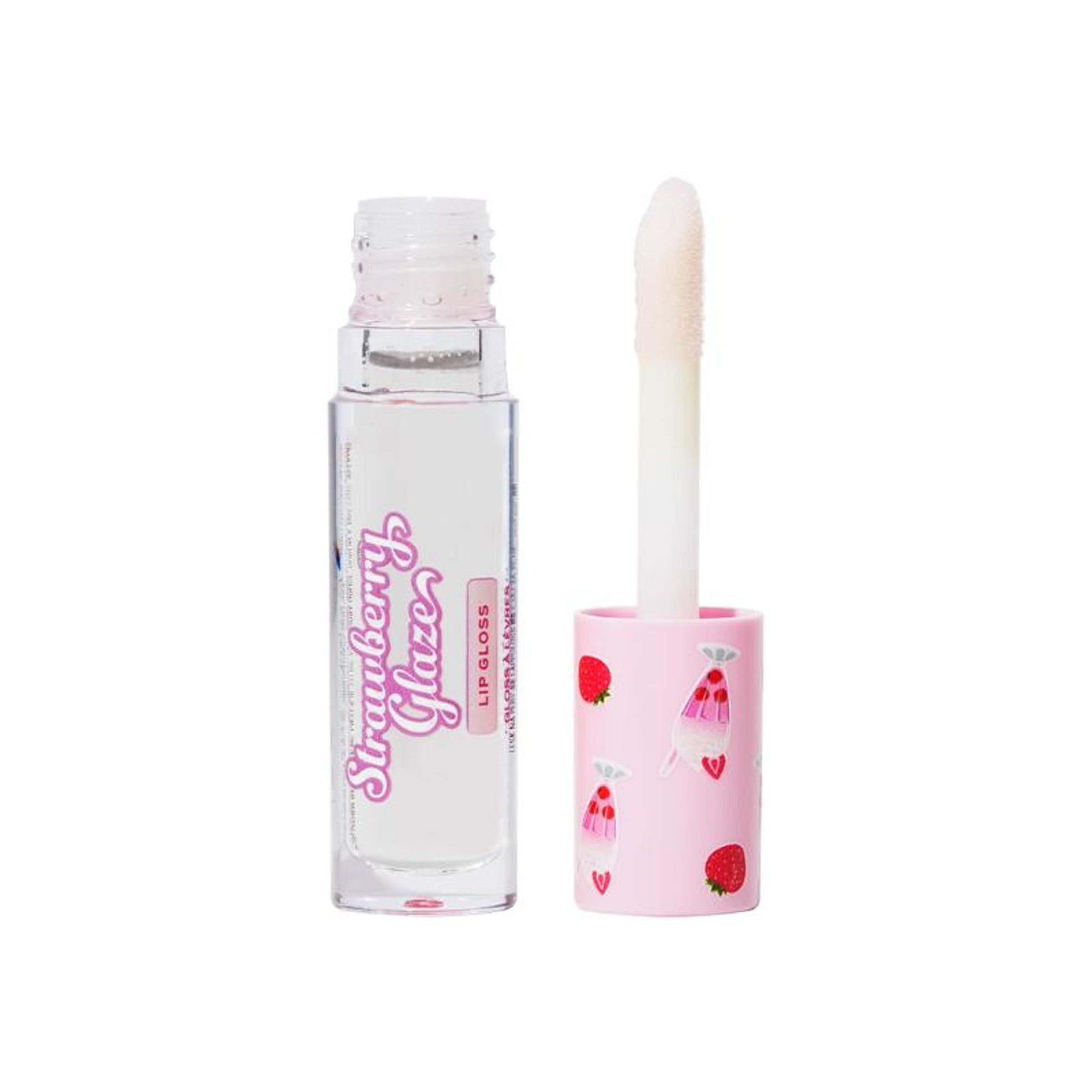 Makeup Revolution Strawberry Glaze Lip Gloss - Clearly Cream