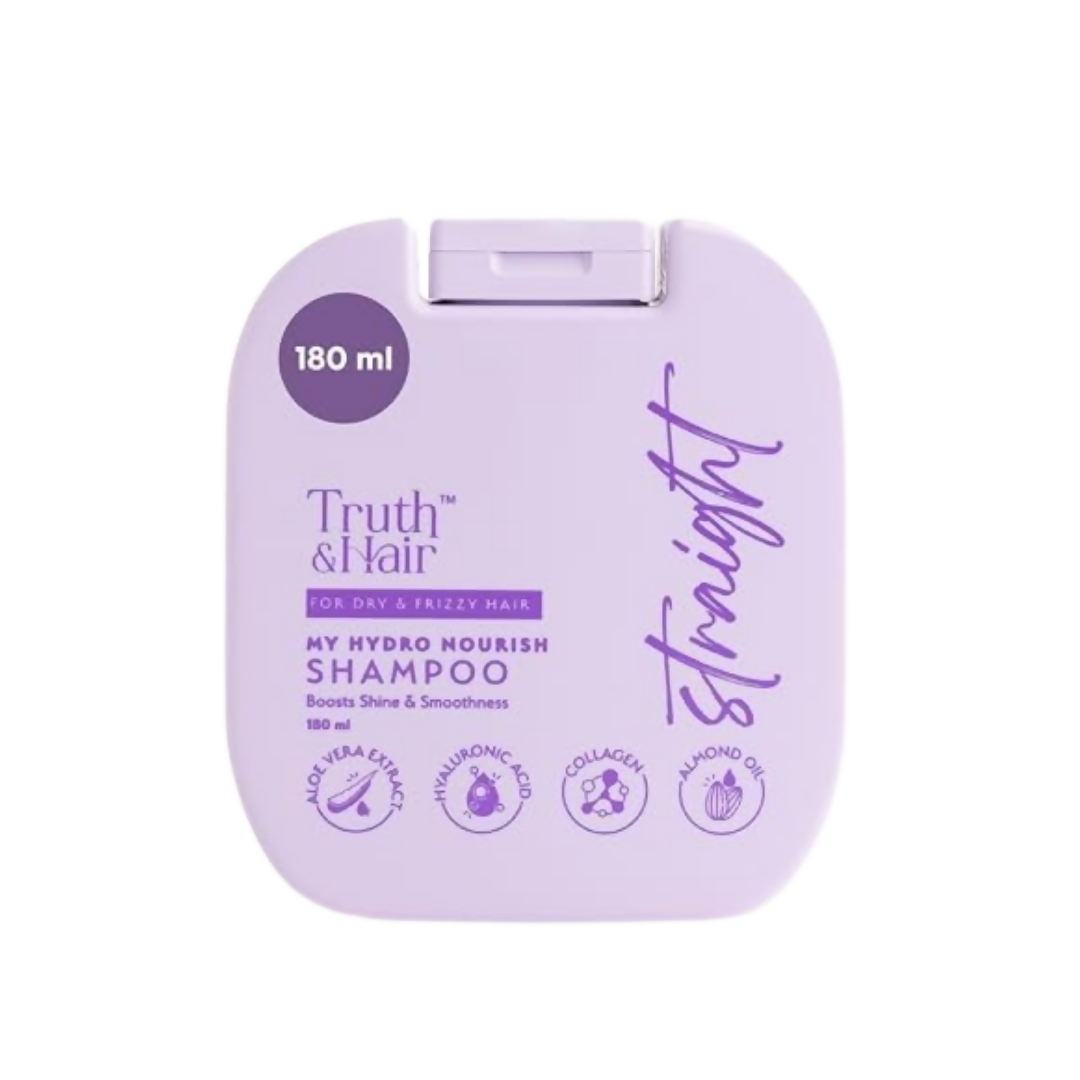 Truth & Hair Hydro Nourish Shampoo For Straight Hair With Sweet Almond Oil  Grab2Buy Truth & Hair Grab2Buy
