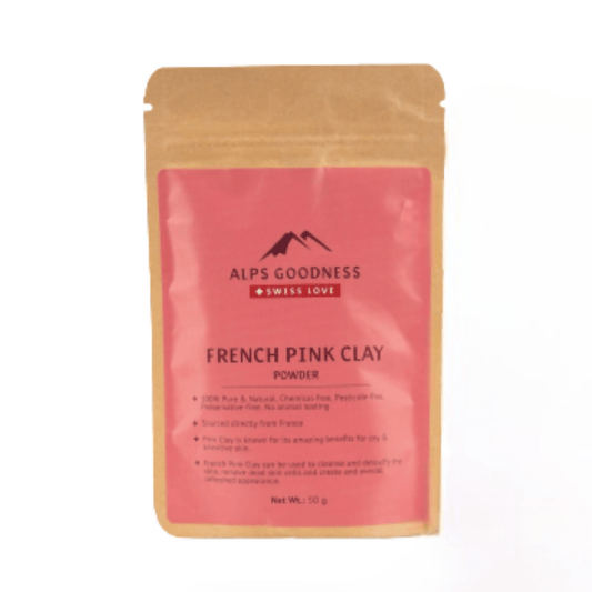 Alps Goodness French Pink Clay Powder 