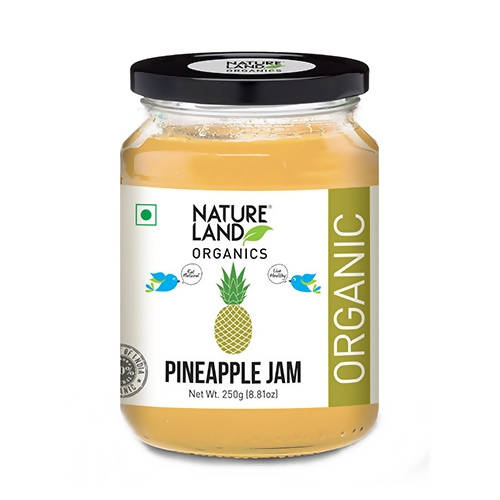 Nature Land Organics Pineapple Jam 