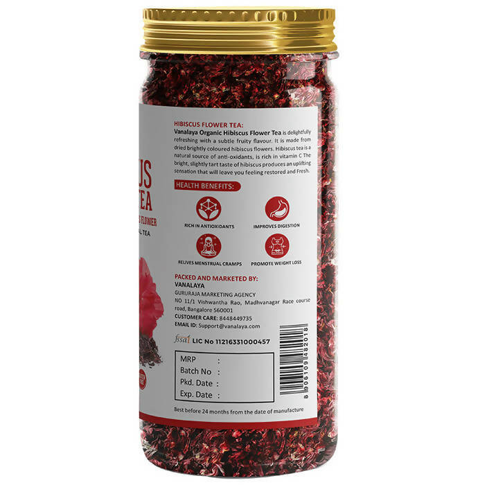 Vanalaya Hibiscus Flower Tea  Grab2Buy Vanalaya Grab2Buy