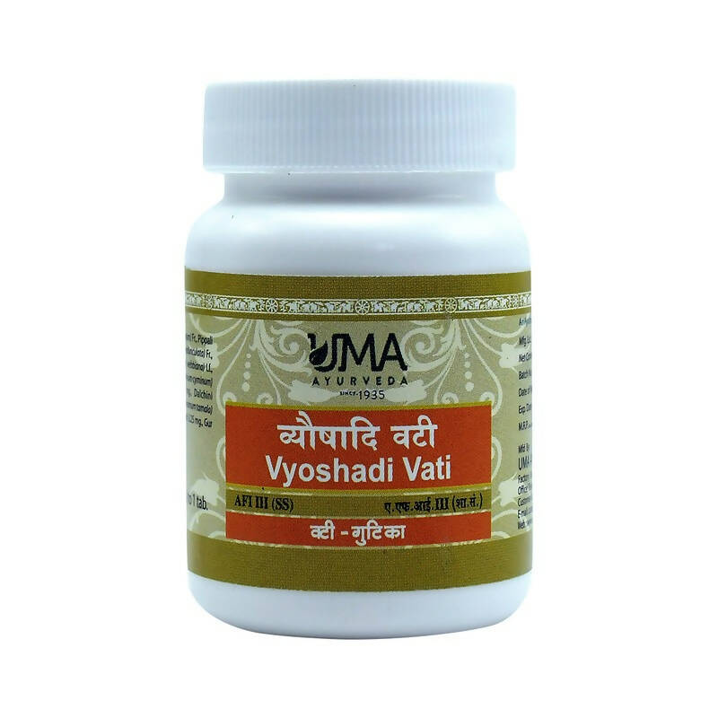 Uma Ayurveda Vyoshadi Vati Tablets 
