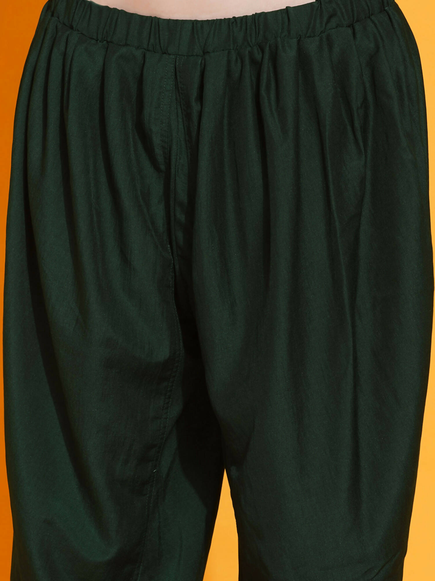 Women Republic Green Kaftan With Hand Embellishment And Dhoti Salwaar - Grab2buy