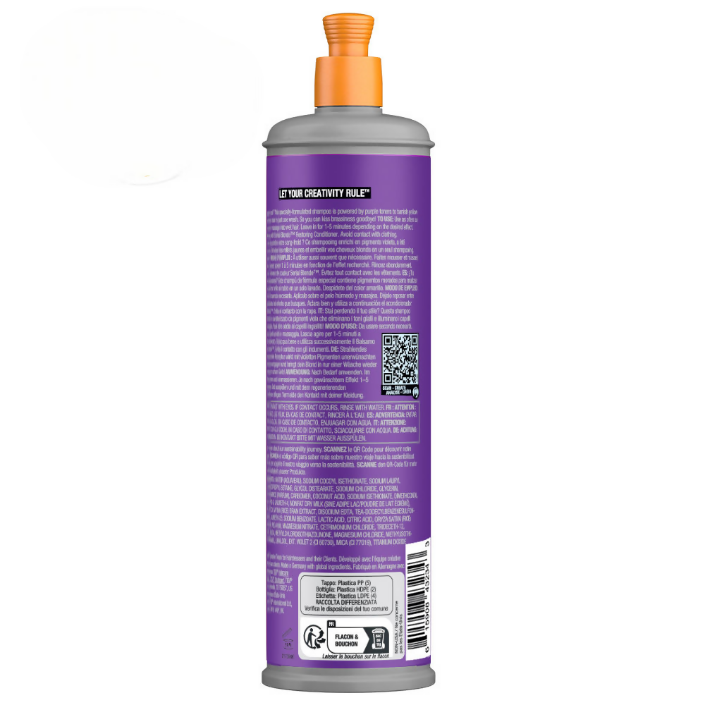 TIGI Bed Head Serial Blonde Purple Toning Shampoo  Grab2Buy TIGI Grab2Buy