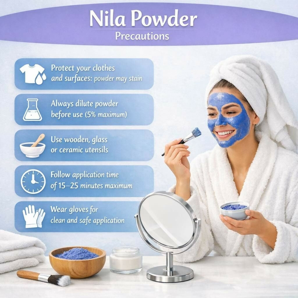 Bare Alpha Moroccan Nila Powder – 100% Natural Indigo Blue Powder