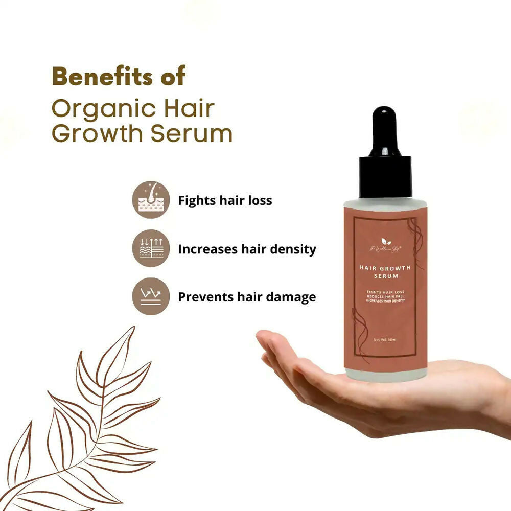 The Wellness Shop Organic Hair Growth Serum  Grab2Buy The Wellness Shop Grab2Buy