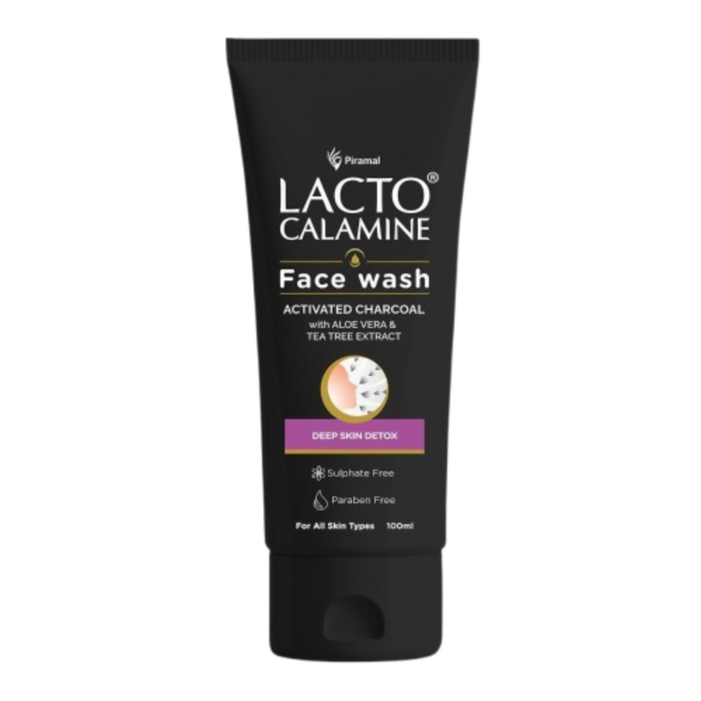Lacto Calamine Activated Charcoal Face Wash 