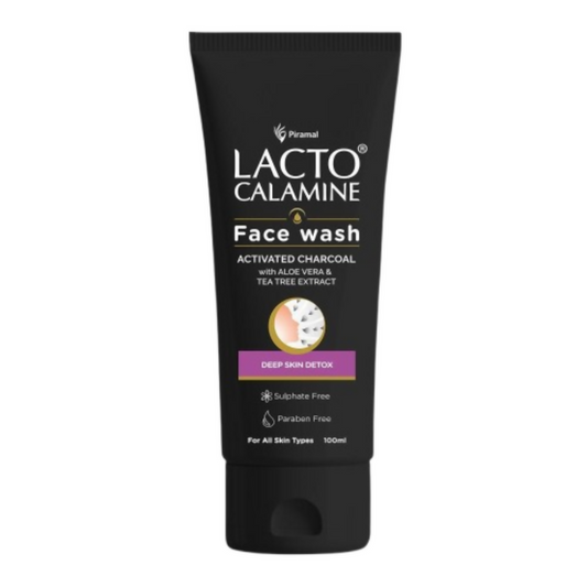 Lacto Calamine Activated Charcoal Face Wash 