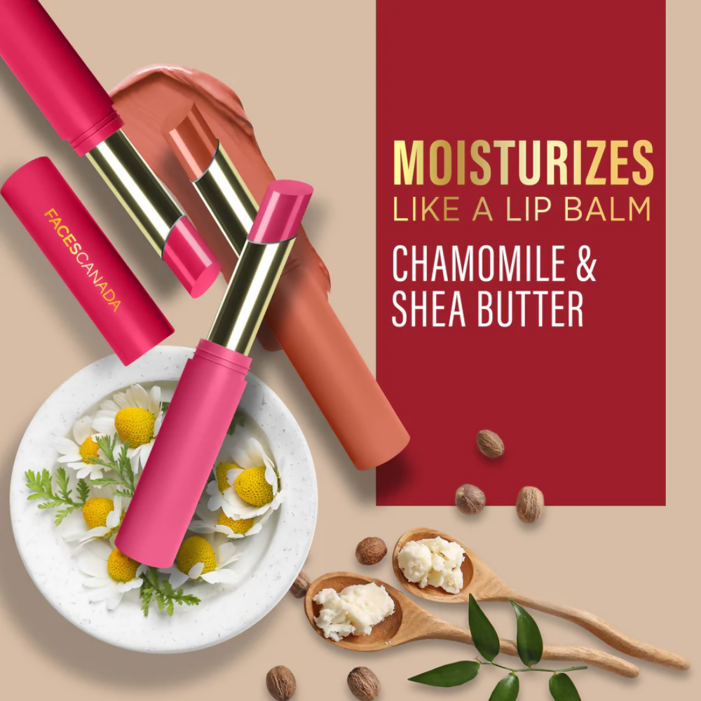 Faces Canada 3 in 1 LongStay Matte Lipstick - Day Dream Pink 02