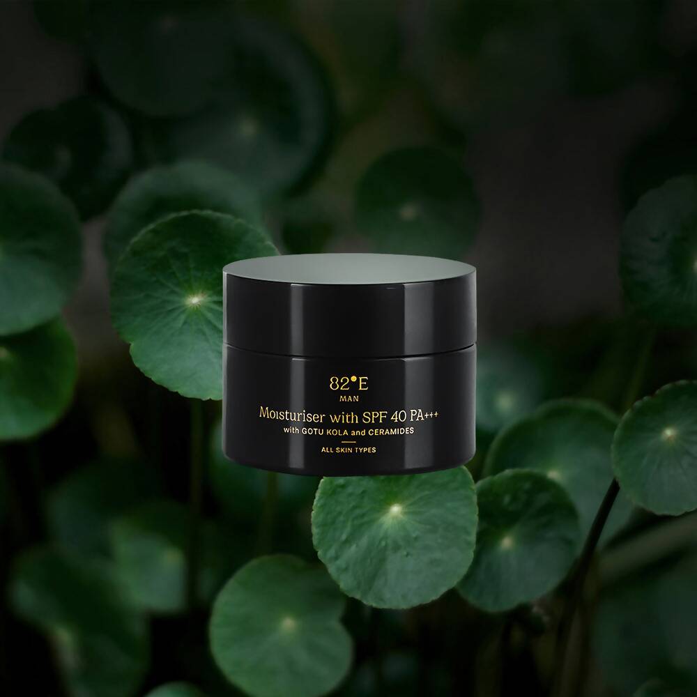 82°E By Deepika Padukone Moisturiser With SPF 40 PA+++ With Gotu kola and Ceramides, Hydrates Skin 