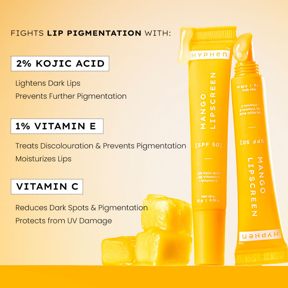 Hyphen By Kriti Sanon Mango Lip Balm SPF-50 PA++++ 
