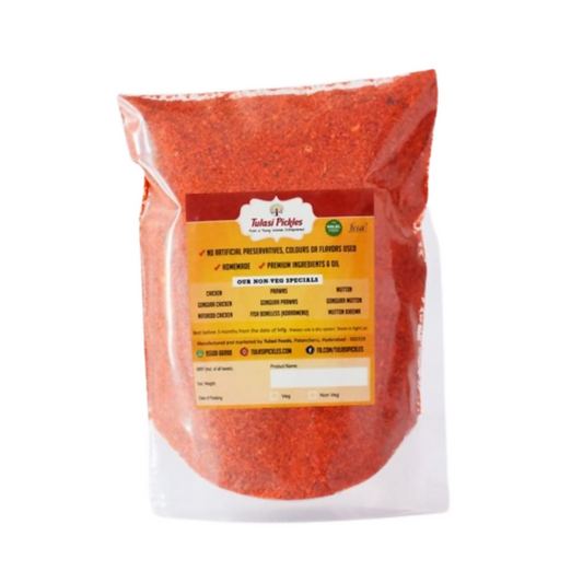 Tulasi Pickles Guntur Karam Without Salt