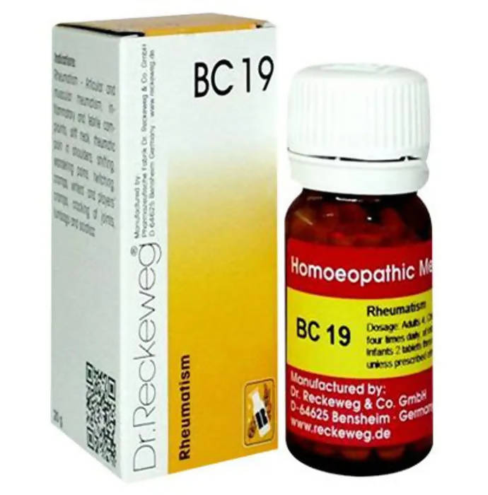 Dr. Reckeweg Bio Combination 19 (BC 19) Tablets 