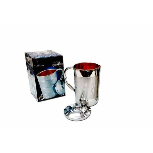 Saga Stainless Steel Copper Jug With Lid | Grab2Buy