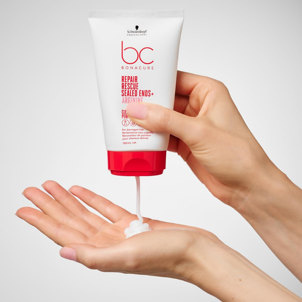 Schwarzkopf Professional Bonacure Repair Rescue Sealed Ends With Arginine