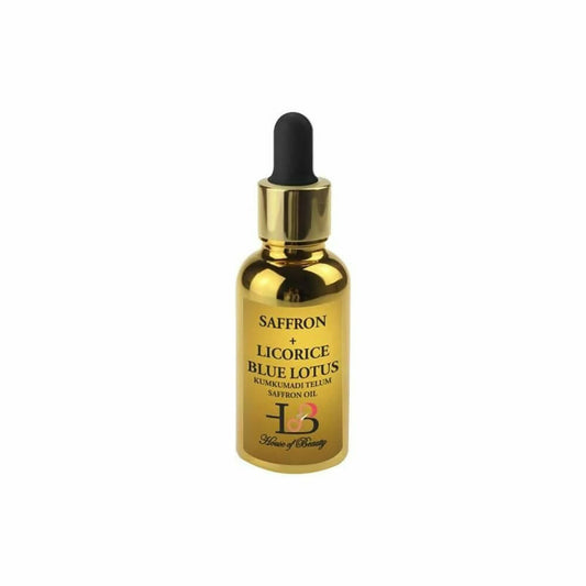 House of Beauty Kumkumadi Telum (Saffron Oil), Saffron Night Serum Facial Oil 