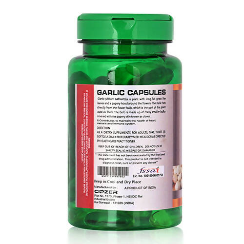 Cipzer Garlic Softgel Capsules - Grab2buy