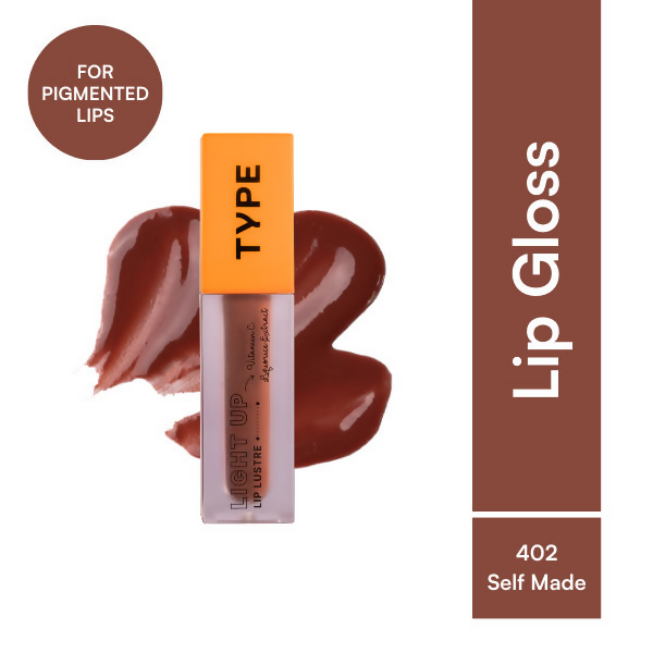 Type Beauty Light Up Lip Luster - Self Made 402  Grab2Buy Type Beauty Grab2Buy