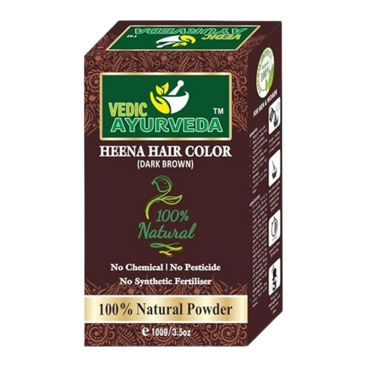 VedicAyurveda Dark Brown Hair Color  Grab2Buy VedicAyurveda Grab2Buy