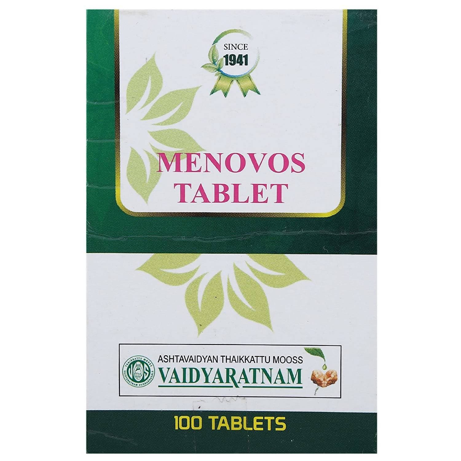 Vaidyaratnam Menovos Tablet 