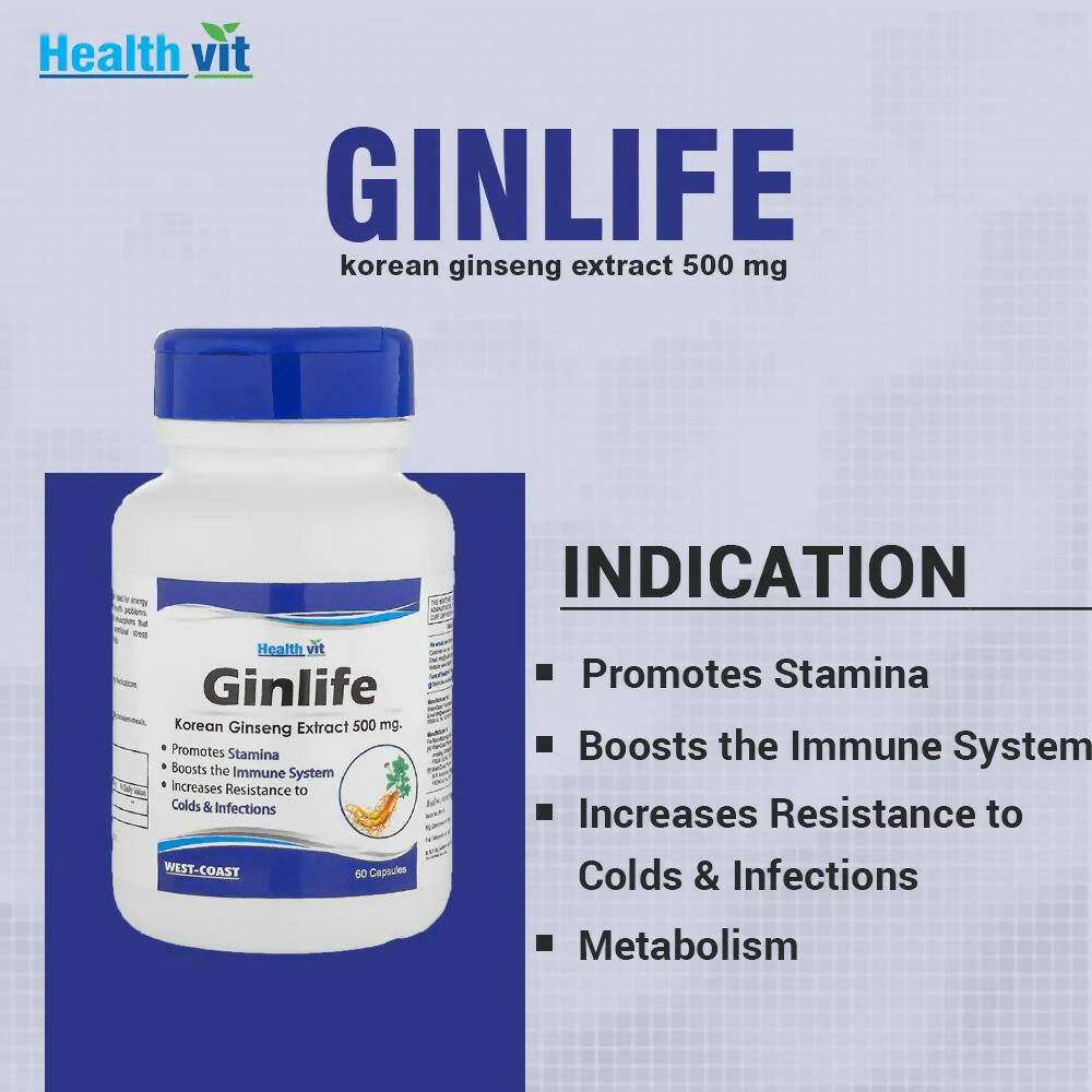 Healthvit Ginlife Capsules 