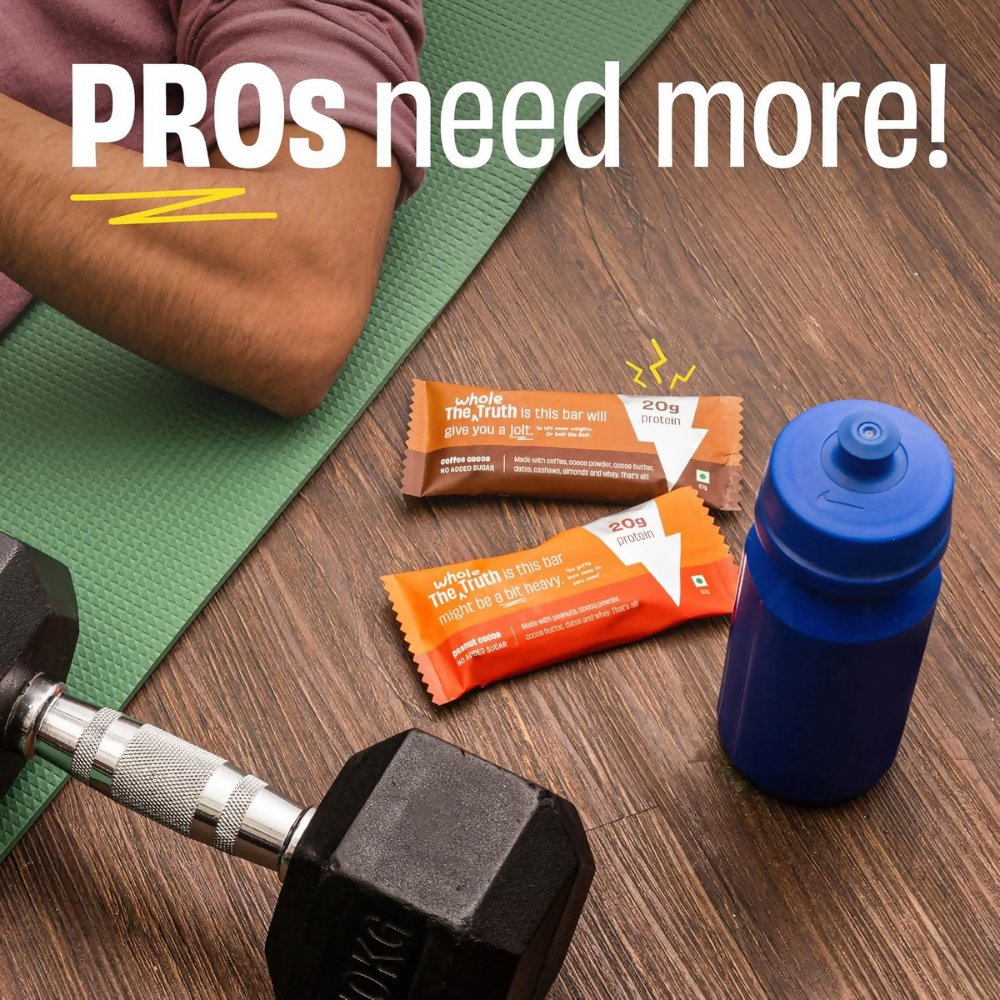 The Whole Truth High Protein Peanut Cocoa Protein Bar  Grab2Buy The Whole Truth Grab2Buy