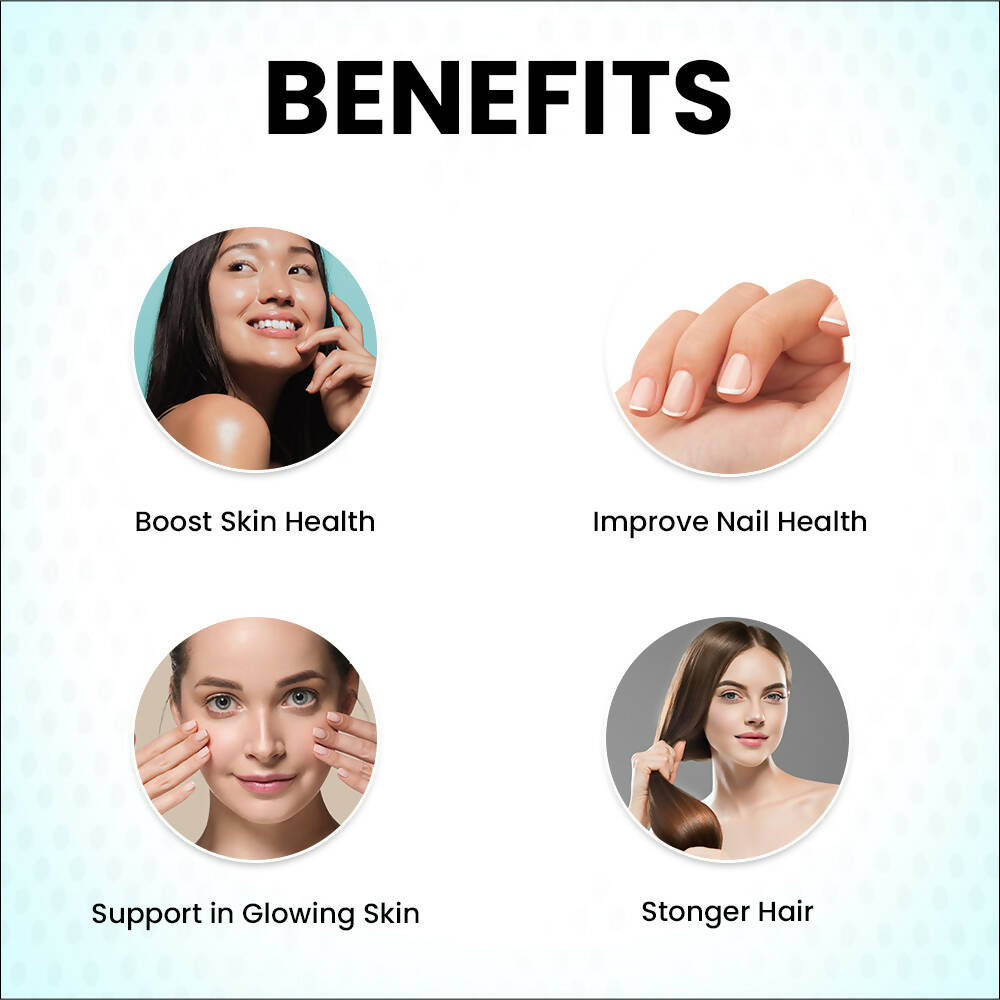 myUpchar Ayurveda Biotin+ Tablets - Grab2buy