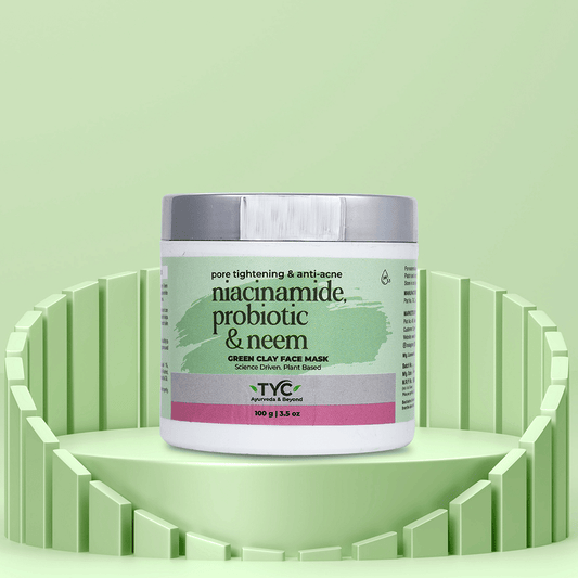 TYC Green Clay Face Mask For Men & Women  Grab2Buy TYC Grab2Buy
