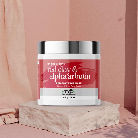 TYC Red Clay Face Mask