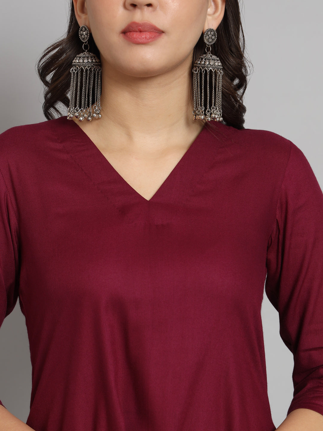 Fab Fashion Maroon Co-Ord Set 