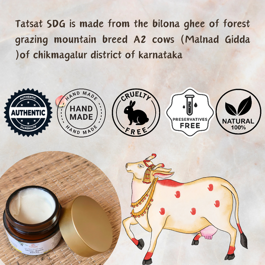 Tatsat Shata Dhauta Ghrita -100 Times Washed Desi Cow鈥檚 A2 Ghee - Distacart