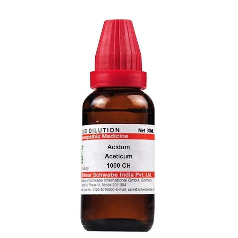 Dr. Willmar Schwabe India Acidum Aceticum Dilution 