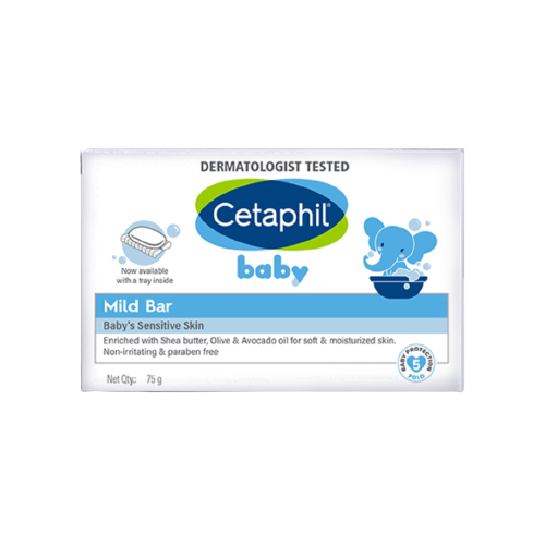 Cetaphil Baby Mild Bar Face & Body For Baby's Sensitive Skin | Grab2Buy