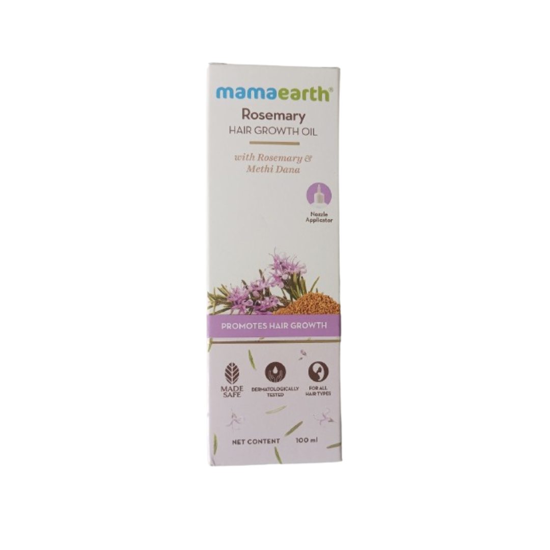 Mamaearth Rosemary Hair Growth Oil with Rosemary & Methi Dana 
