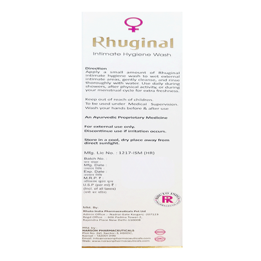 Rhuto India Rhuginal Intimate Wash 