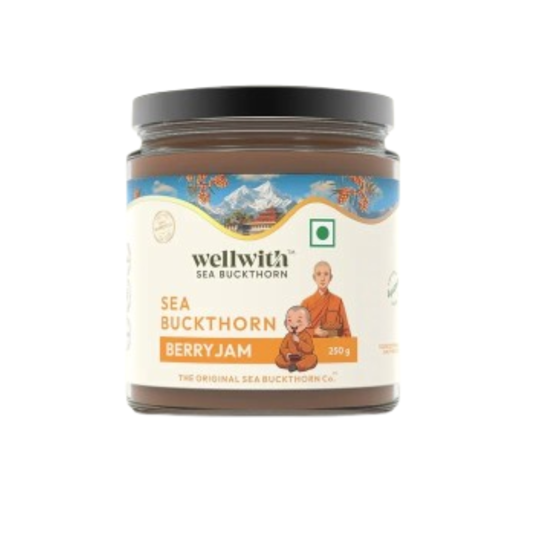 Wellwith Sea Buckthorn Jam  Grab2Buy Wellwith Grab2Buy