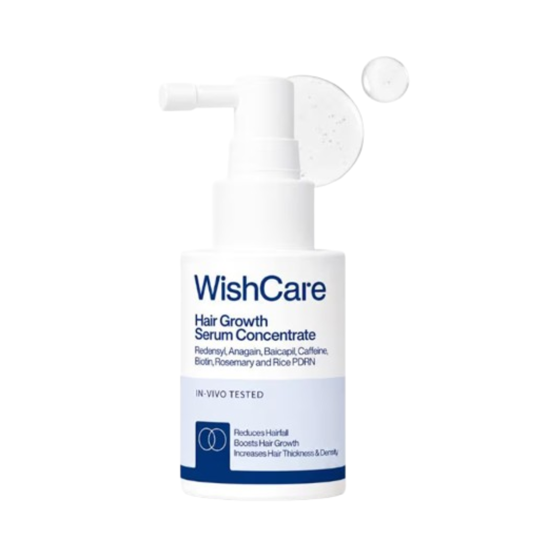 Wishcare Hair Growth Serum Concentrate + Multi Peptide Anti Hairfall Shampoo Combo  Grab2Buy Wishcare Grab2Buy