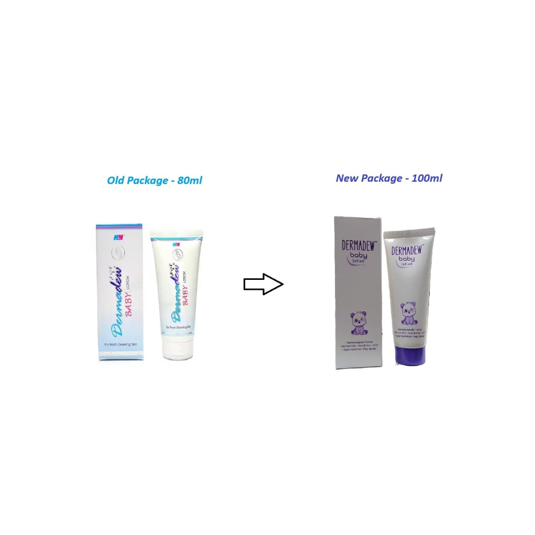 Dermadew Baby Lotion for Fresh Glowing Skin 